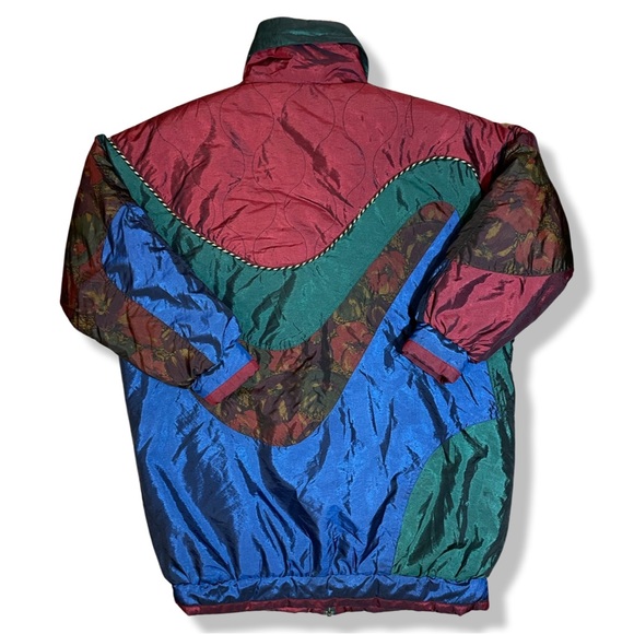 Vintage 80s/90s Colour Blocking Jacket - Picture 2 of 6